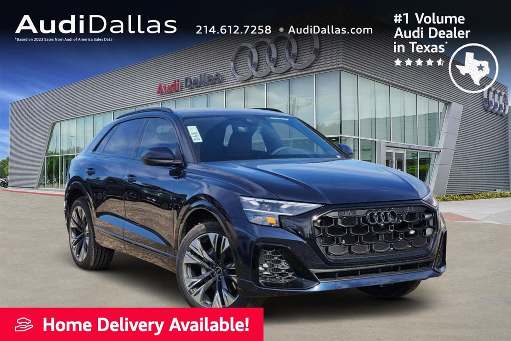 new 2025 Audi Q8 car, priced at $86,615