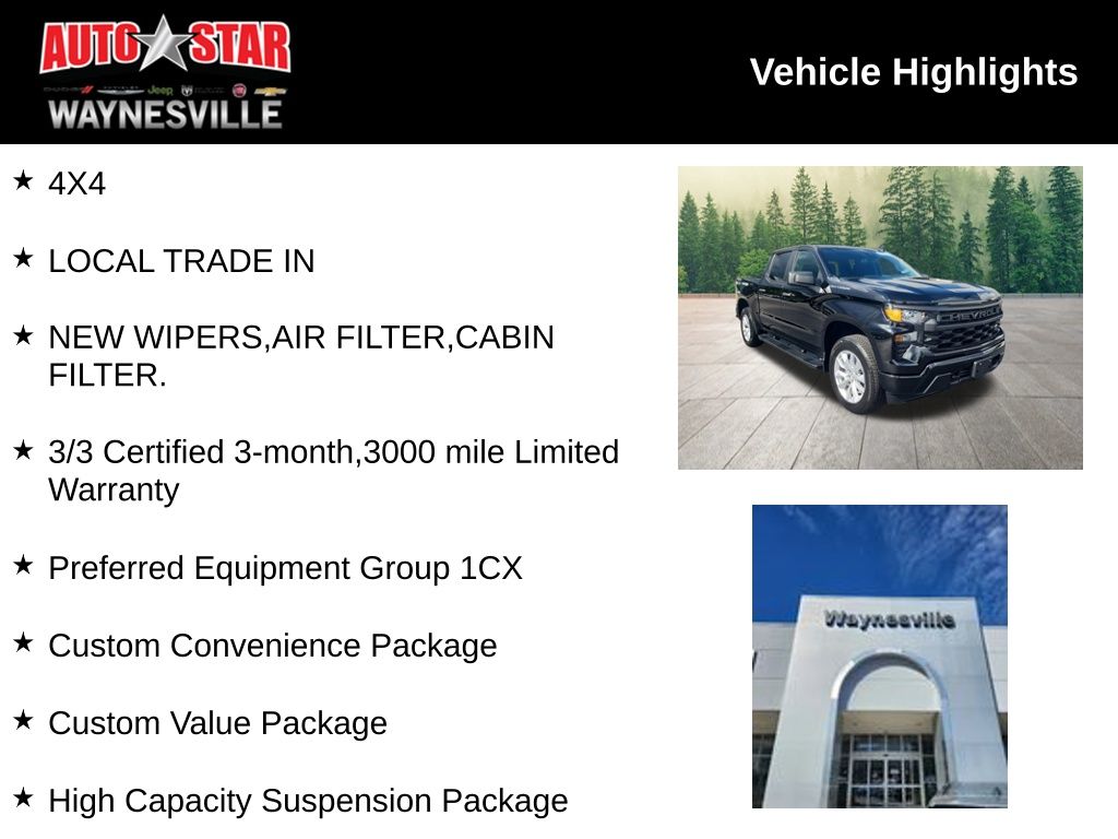 used 2024 Chevrolet Silverado 1500 car, priced at $40,500