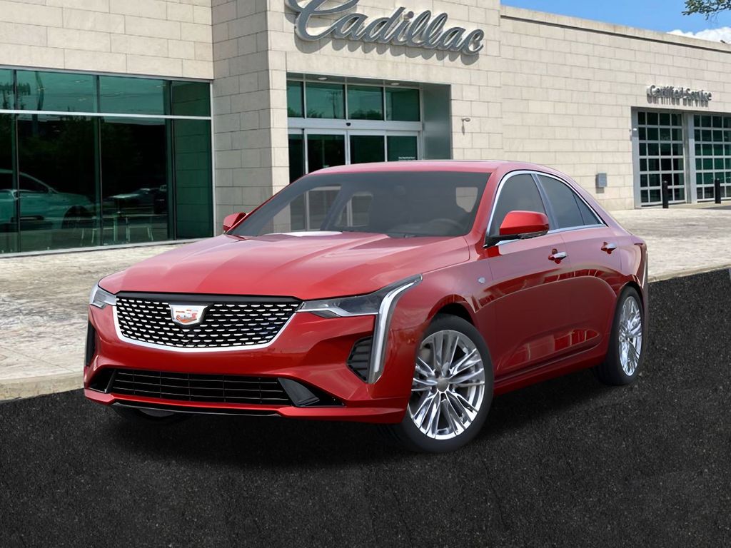 new 2025 Cadillac CT4 car, priced at $48,660