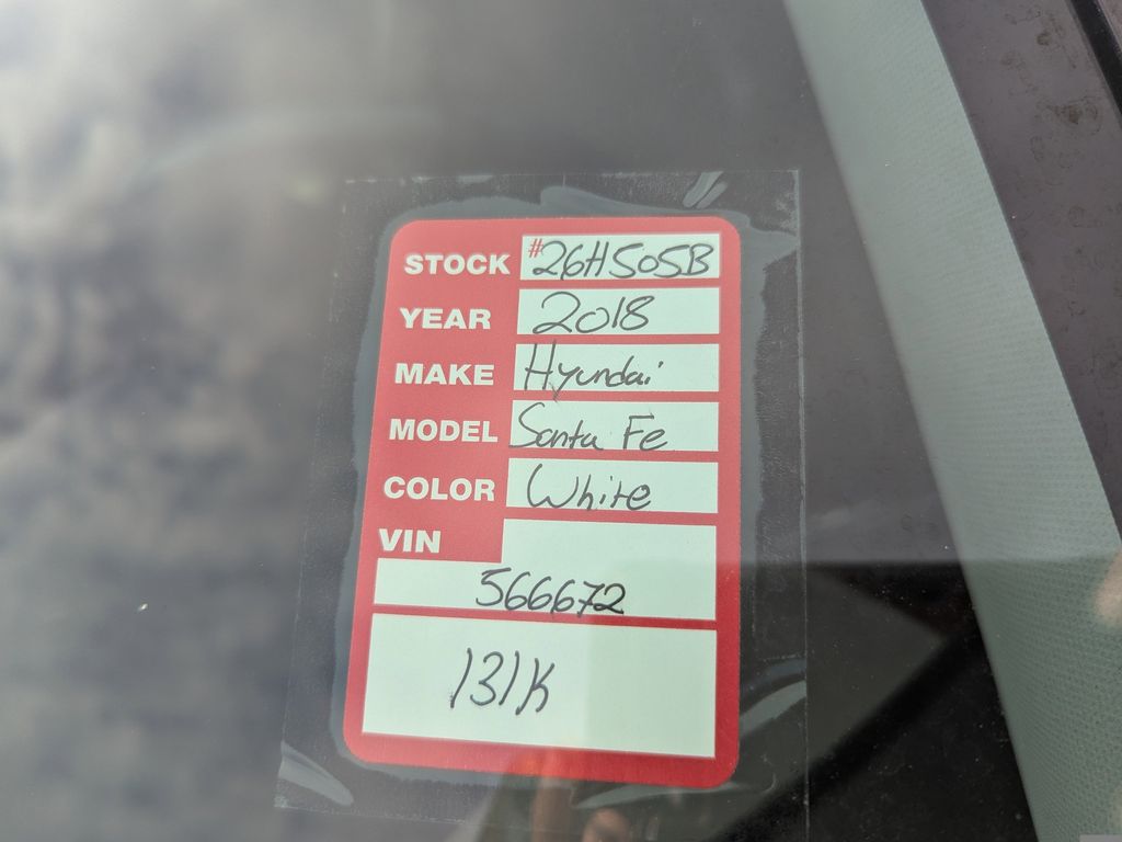 used 2018 Hyundai Santa Fe Sport car, priced at $9,991