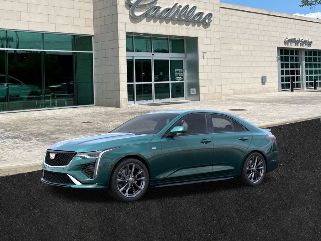 new 2025 Cadillac CT4 car, priced at $48,660