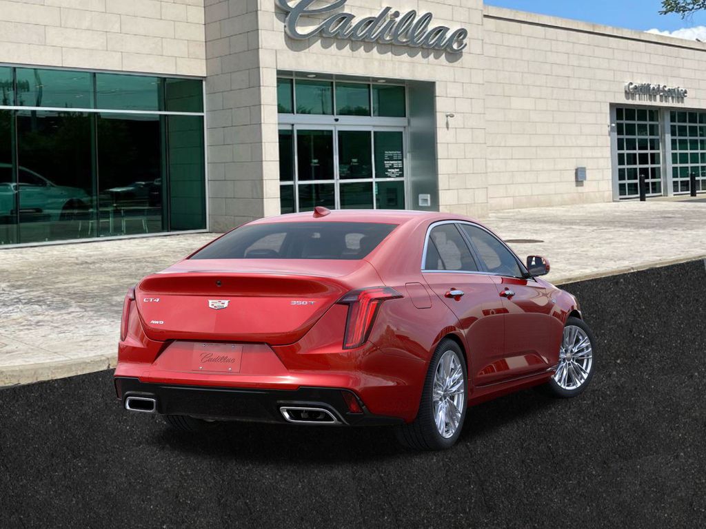 new 2025 Cadillac CT4 car, priced at $48,660