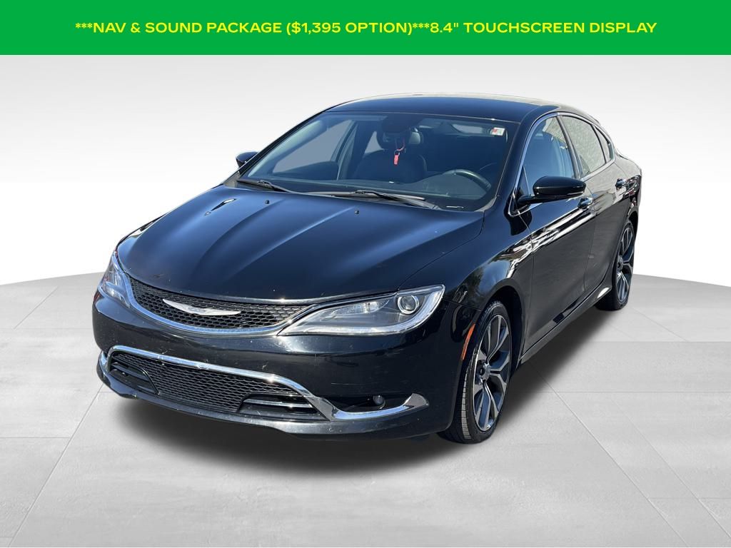 used 2015 Chrysler 200 car, priced at $12,500