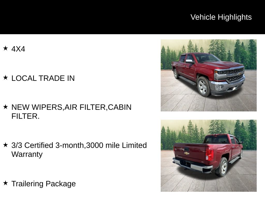 used 2018 Chevrolet Silverado 1500 car, priced at $28,290