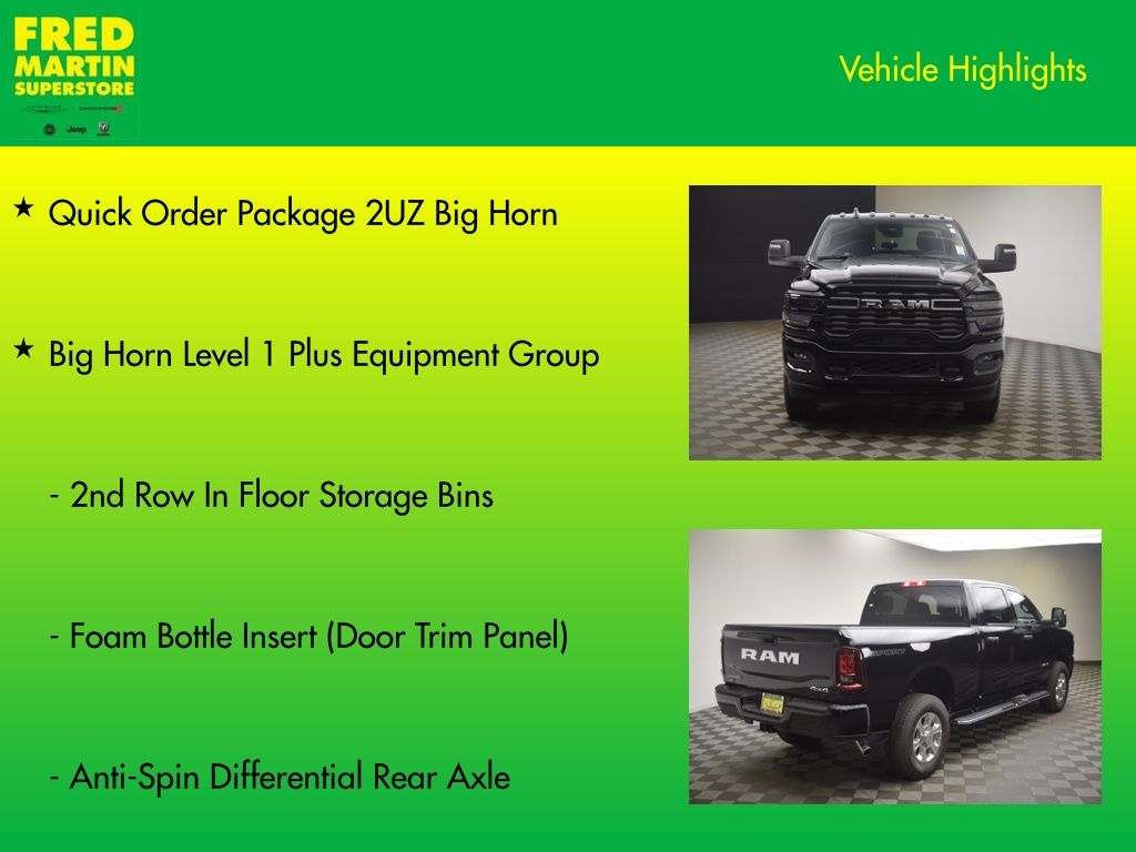new 2026 Ram 2500 car, priced at $54,412