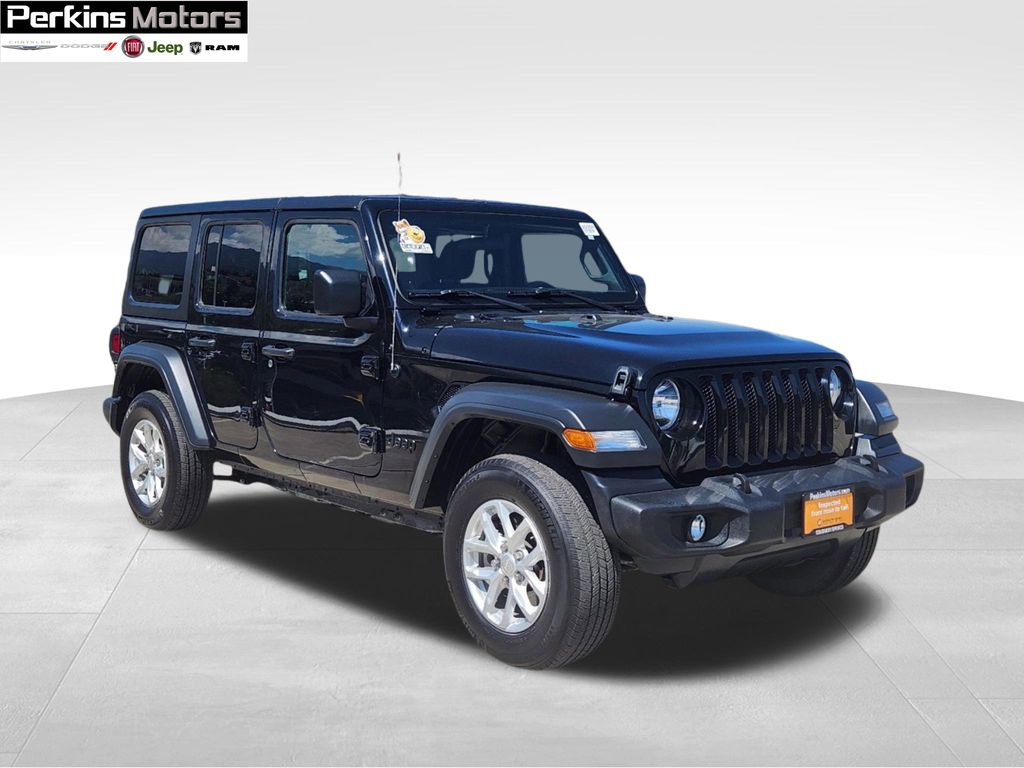 used 2023 Jeep Wrangler car, priced at $33,635