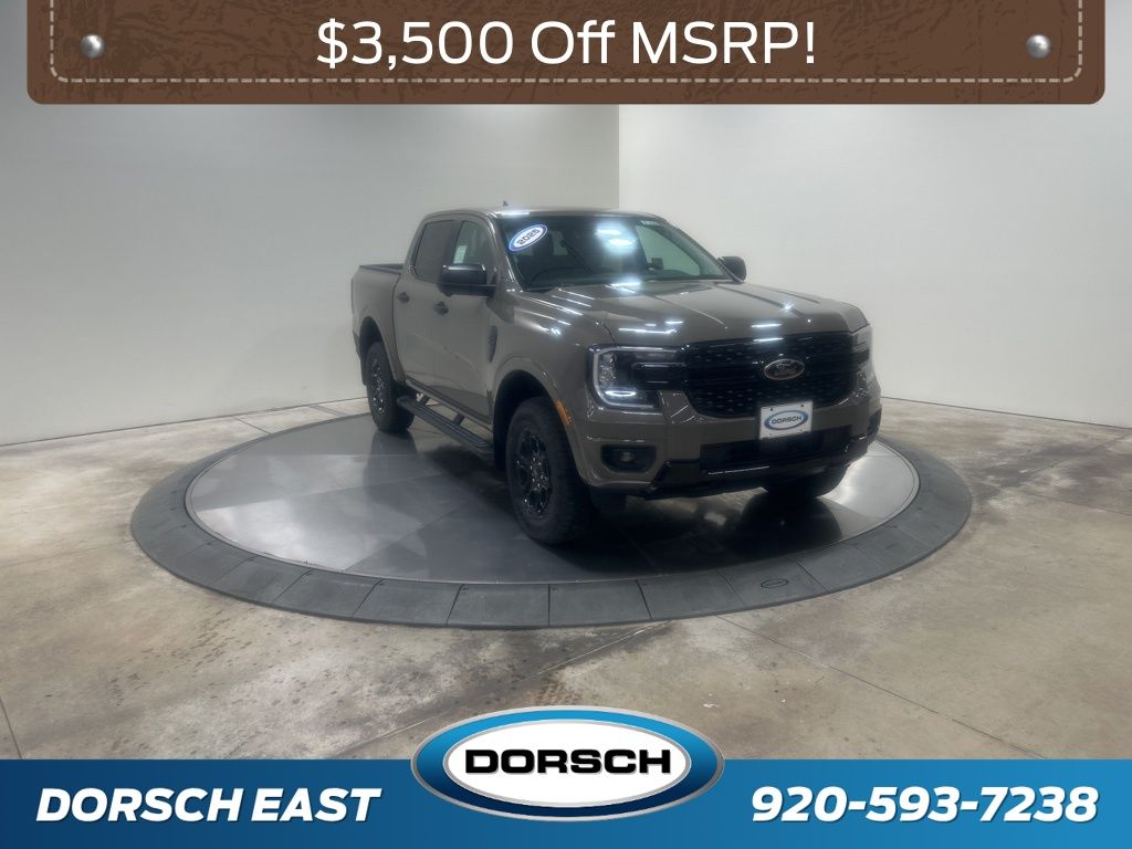 new 2025 Ford Ranger car, priced at $43,855