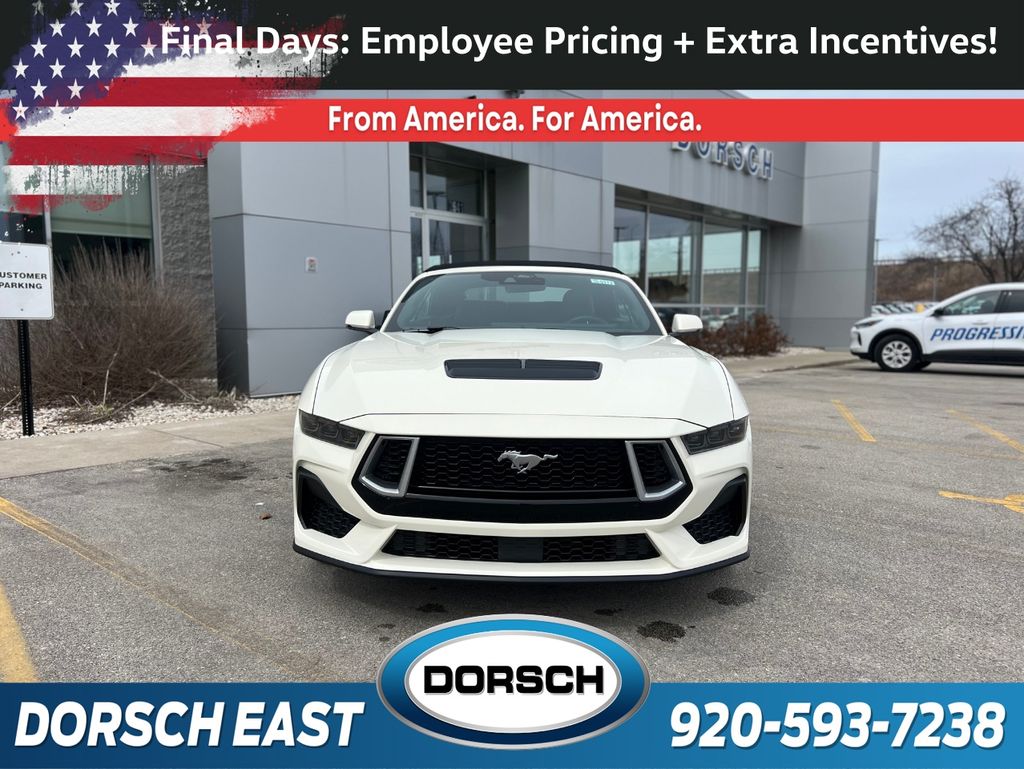 new 2025 Ford Mustang car, priced at $70,650