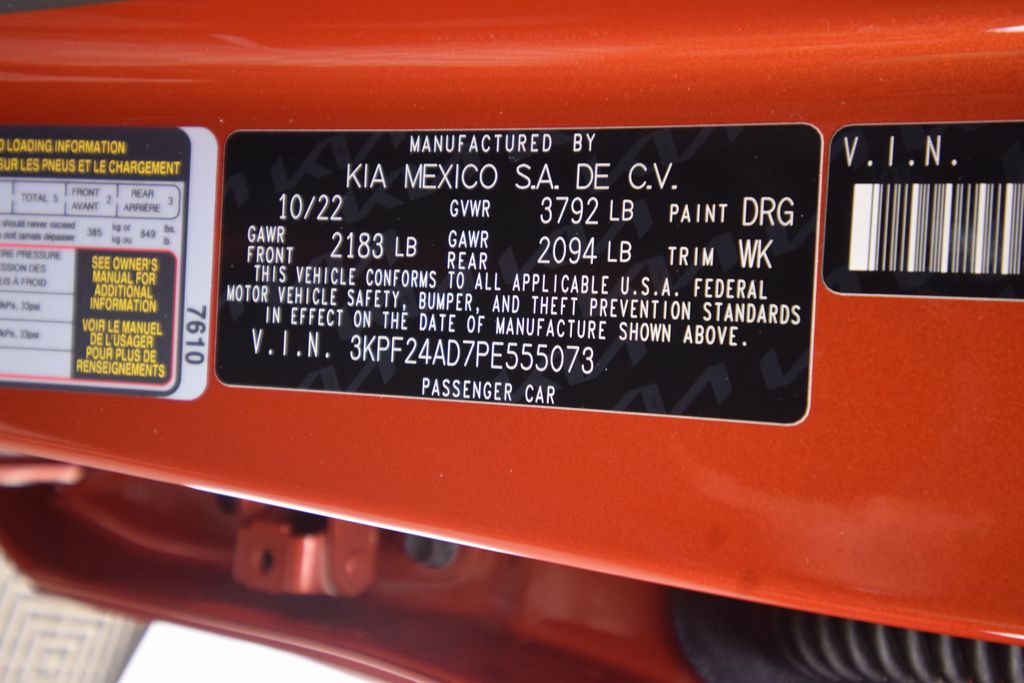 used 2023 Kia Forte car, priced at $18,700