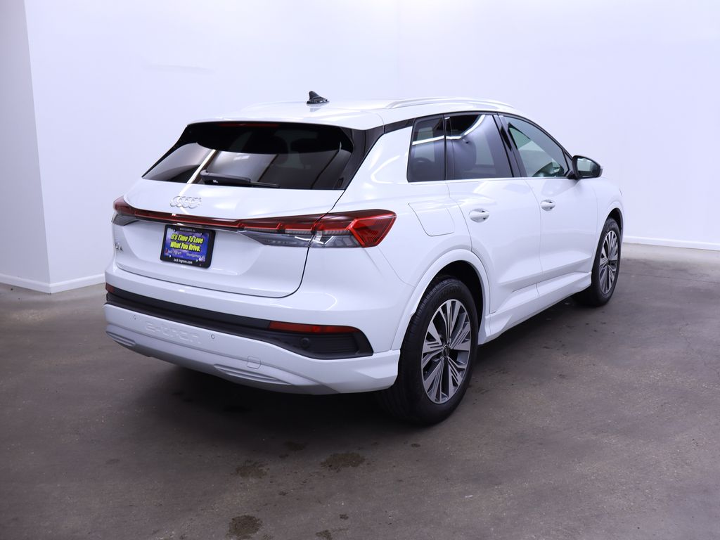 new 2025 Audi Q4 e-tron car, priced at $51,225