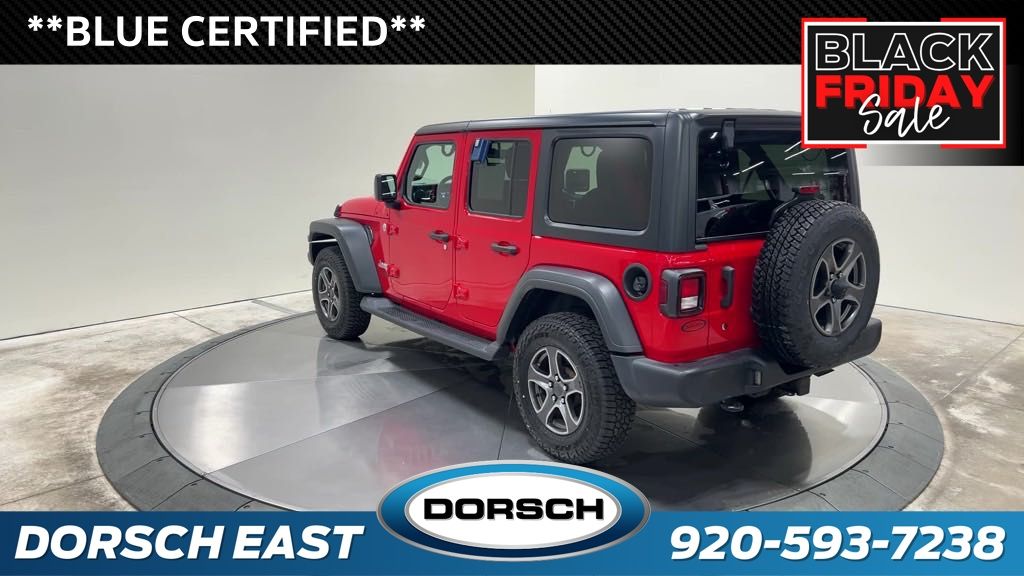 used 2018 Jeep Wrangler car, priced at $24,983