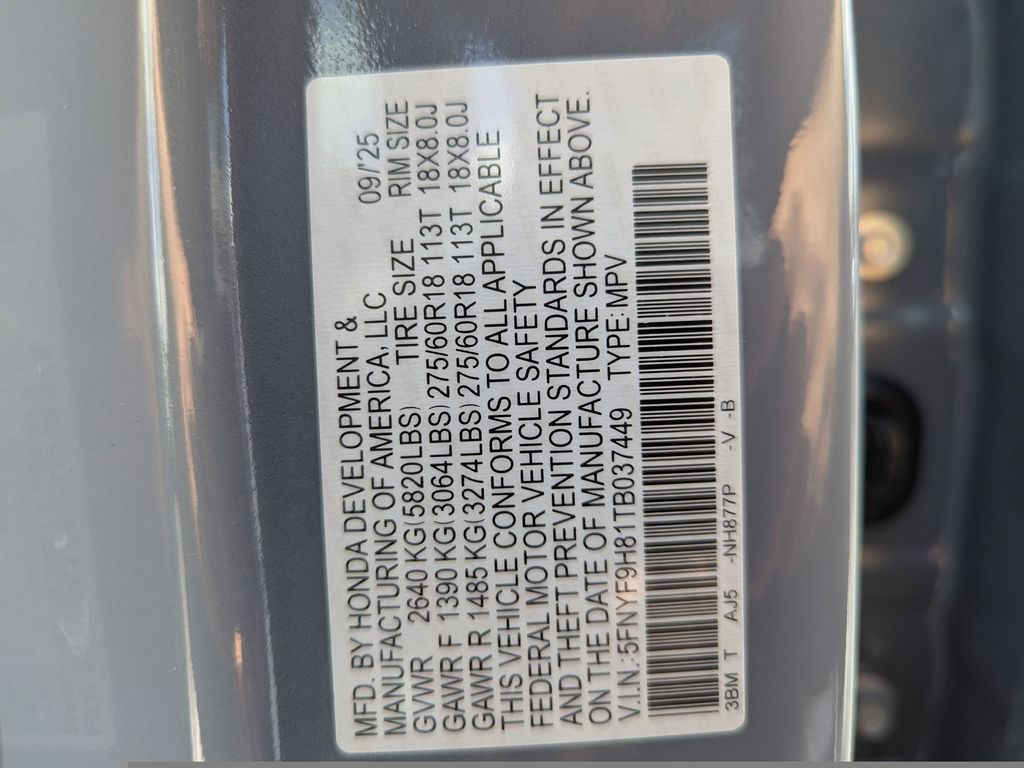 new 2026 Honda Passport car, priced at $55,262