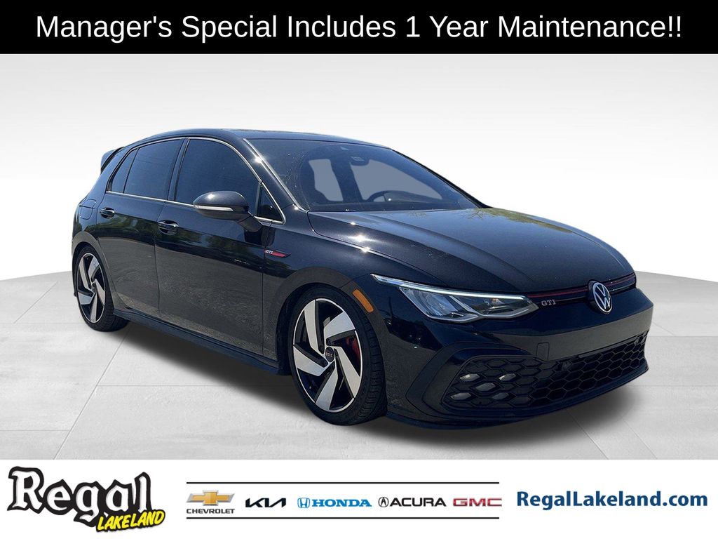 used 2022 Volkswagen Golf GTI car, priced at $22,997