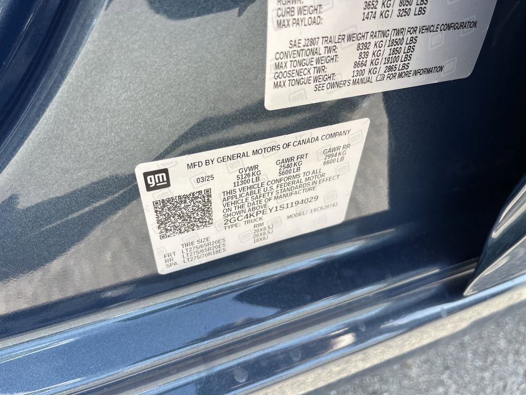 new 2025 Chevrolet Silverado 2500HD car, priced at $77,410
