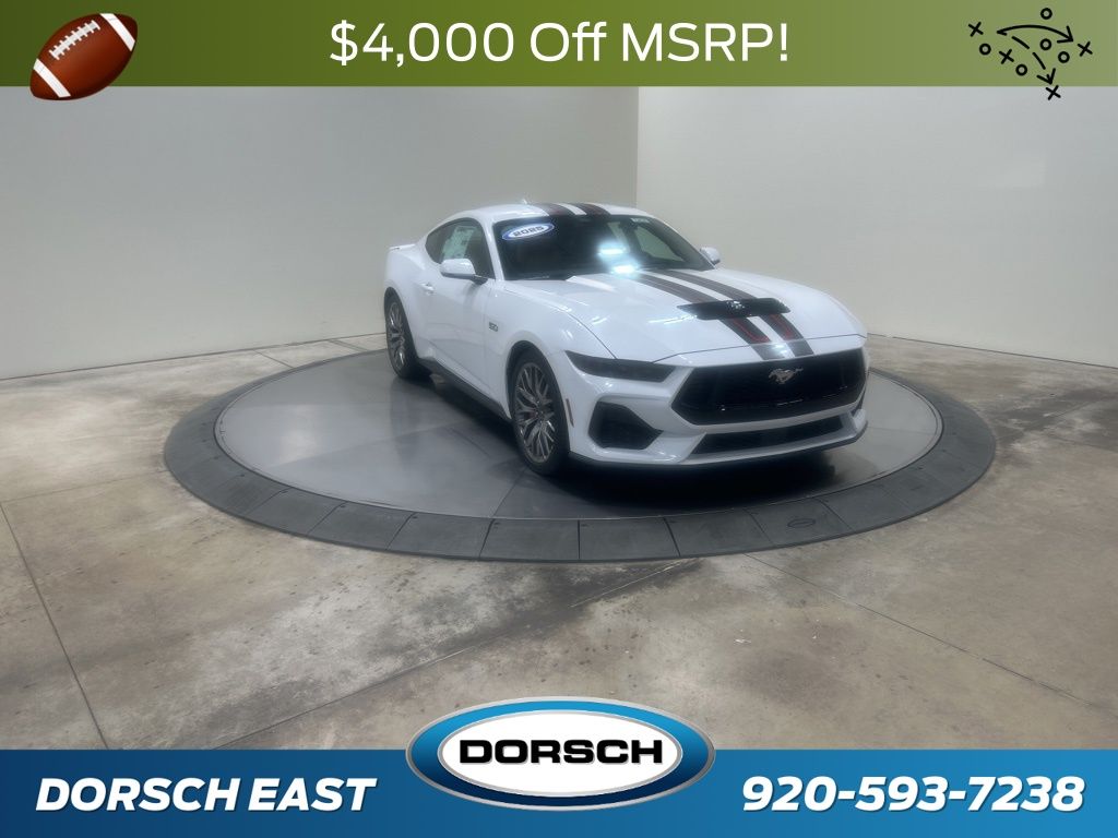 new 2025 Ford Mustang car, priced at $57,340