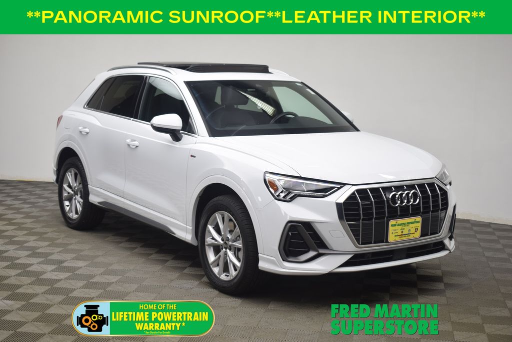 used 2022 Audi Q3 car, priced at $29,400