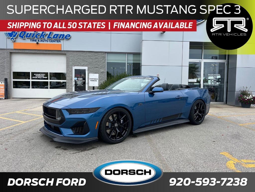 new 2025 Ford Mustang car, priced at $105,110