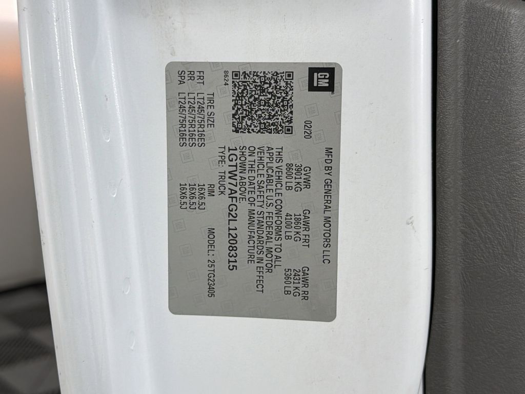 used 2020 GMC Savana 2500 car, priced at $19,900