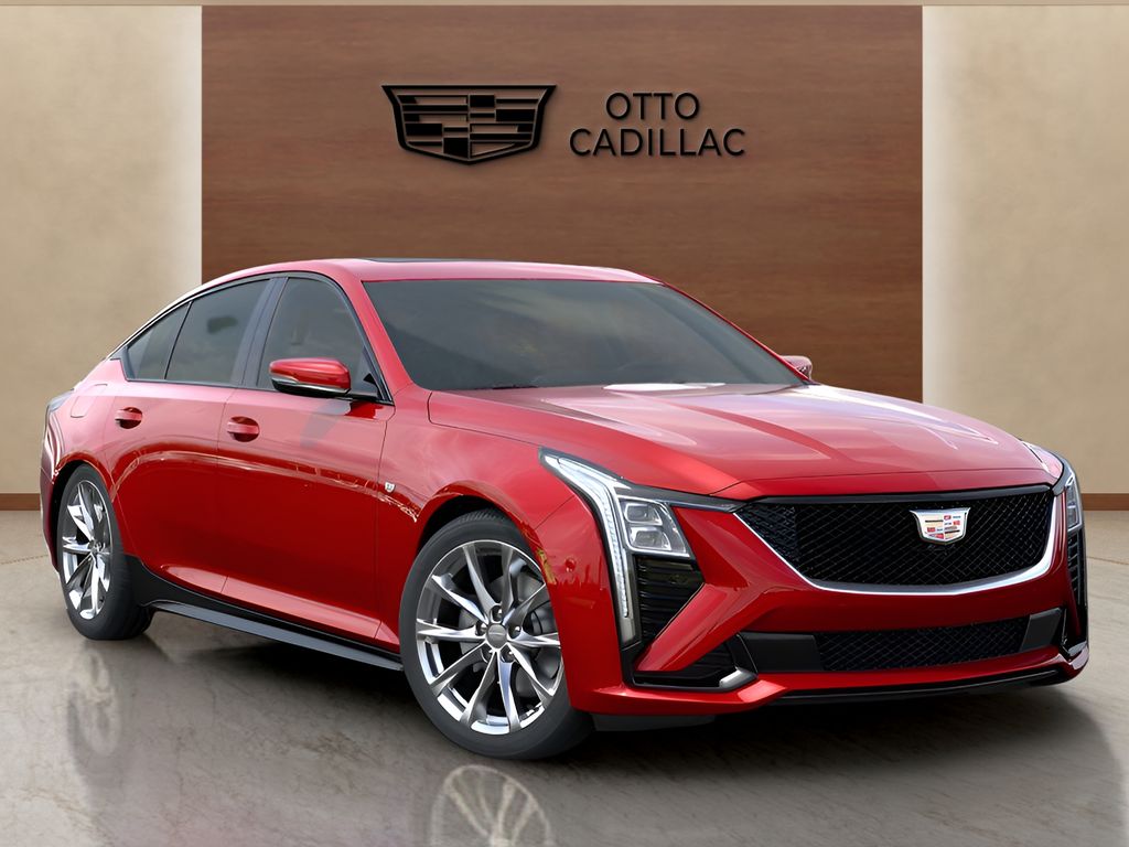 new 2025 Cadillac CT5 car, priced at $55,165