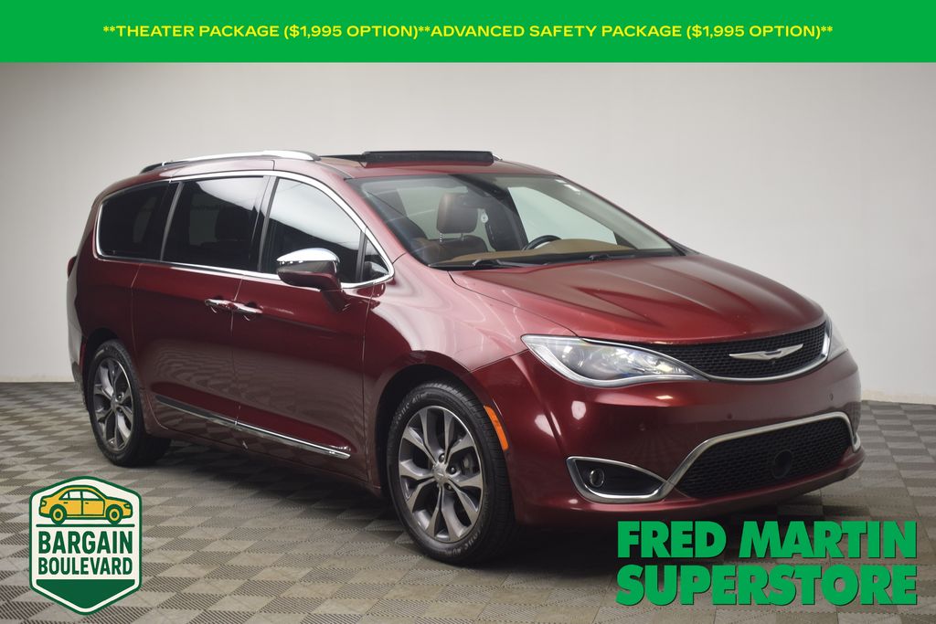 used 2017 Chrysler Pacifica car, priced at $9,200