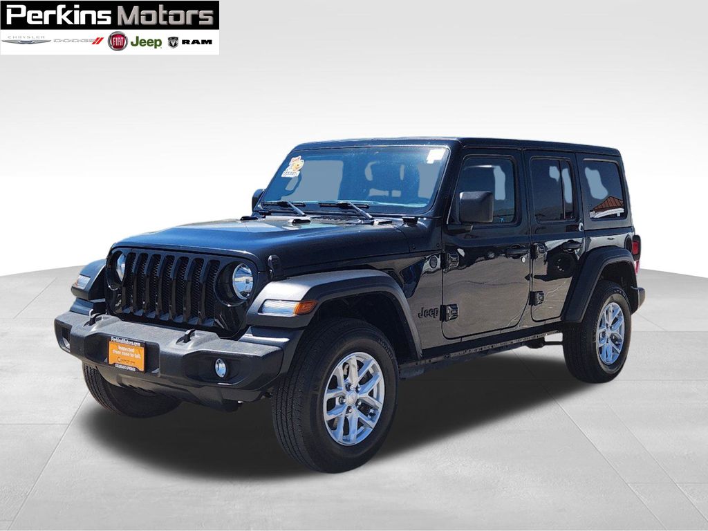 used 2023 Jeep Wrangler car, priced at $33,635