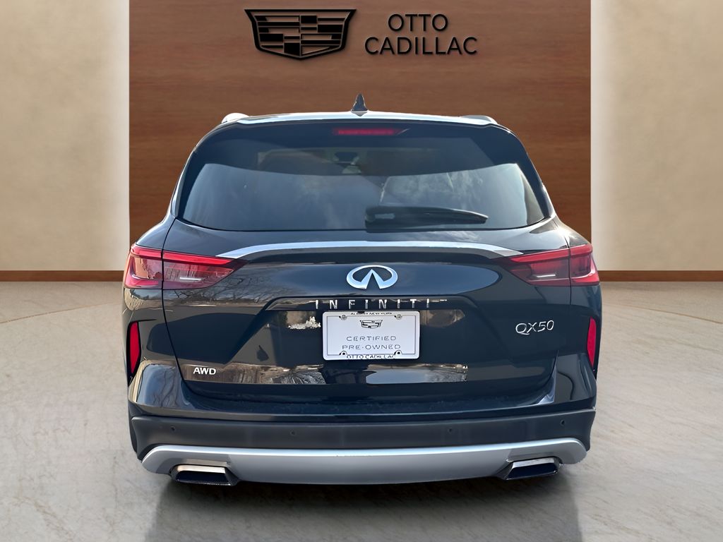 used 2021 INFINITI QX50 car, priced at $24,900