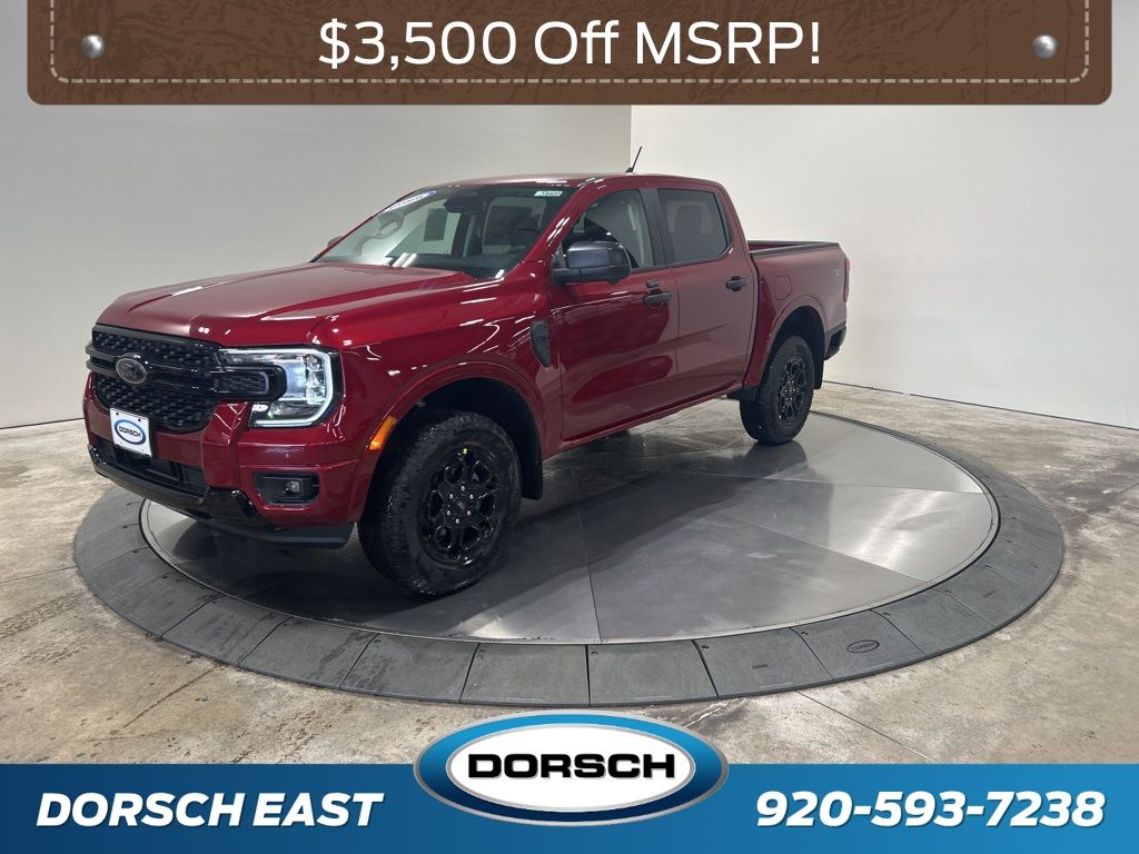 new 2025 Ford Ranger car, priced at $45,700