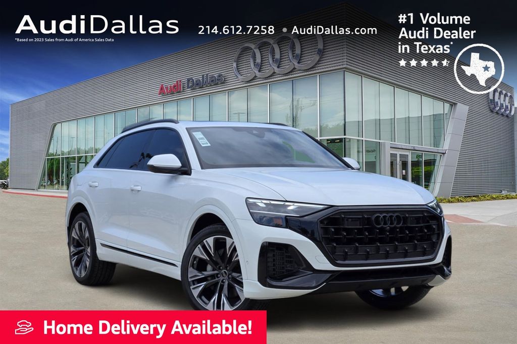 new 2025 Audi Q8 car, priced at $80,120