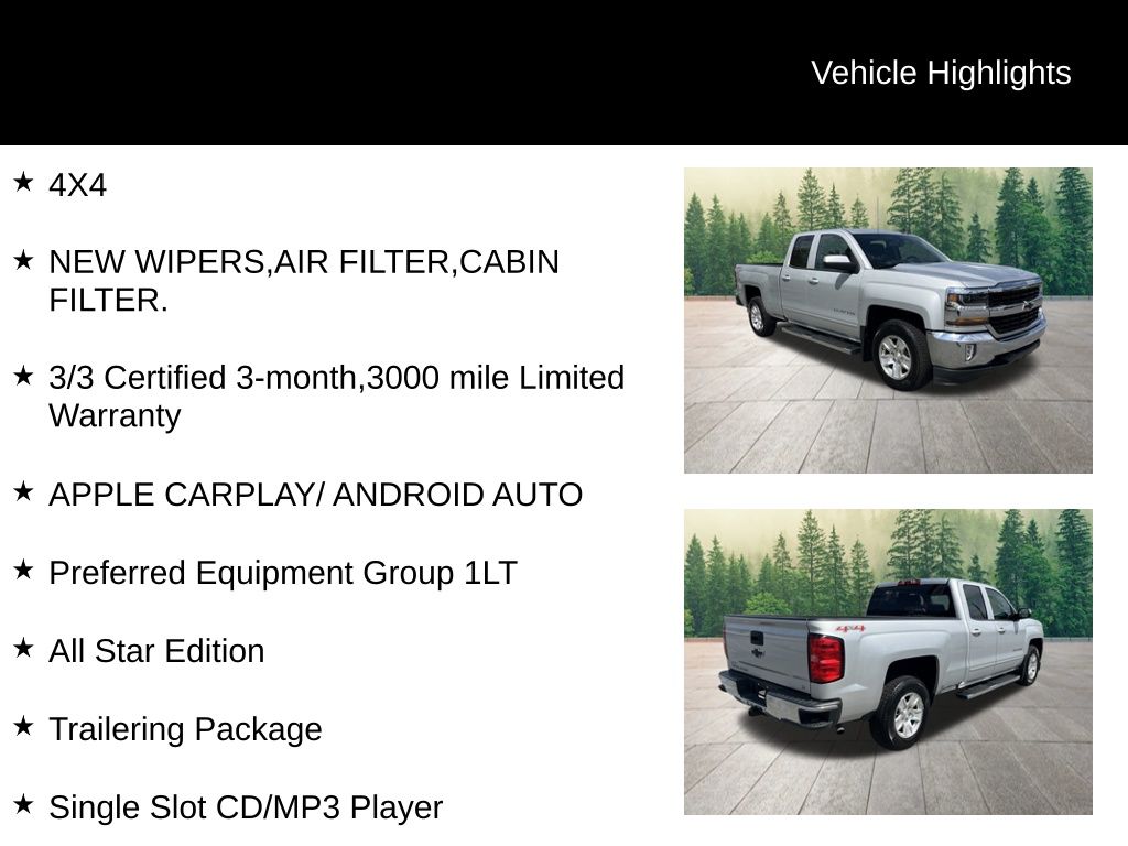 used 2017 Chevrolet Silverado 1500 car, priced at $22,900
