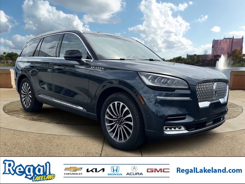 used 2021 Lincoln Aviator car, priced at $35,695