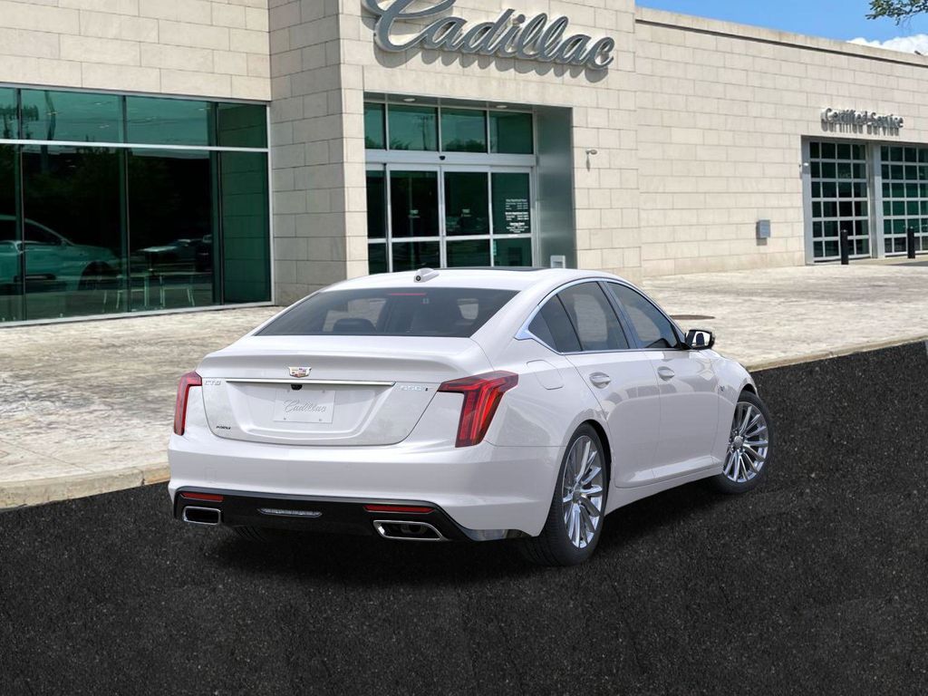 new 2025 Cadillac CT5 car, priced at $62,155