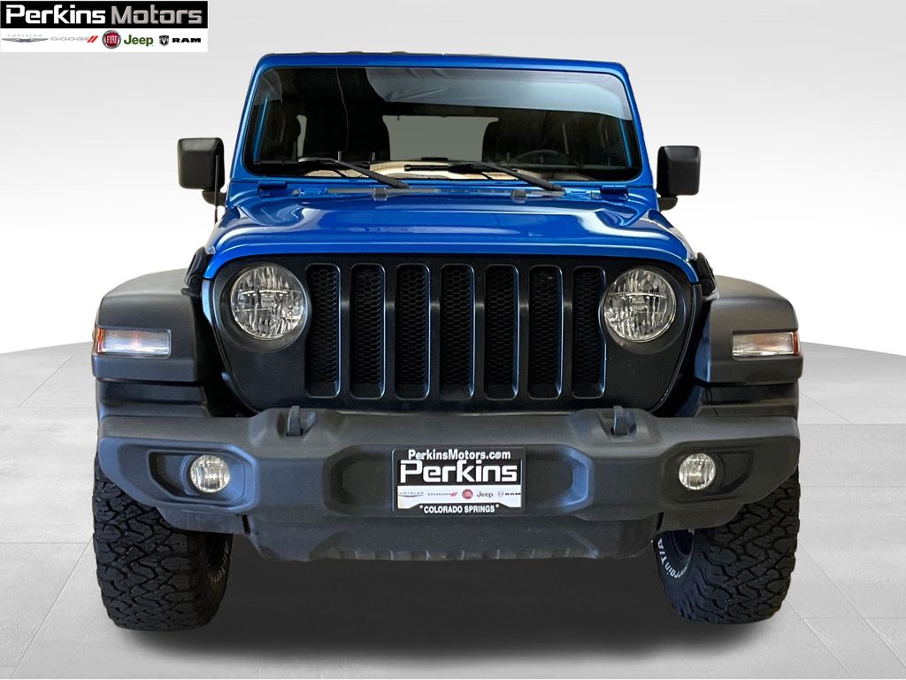 used 2021 Jeep Wrangler car, priced at $30,059