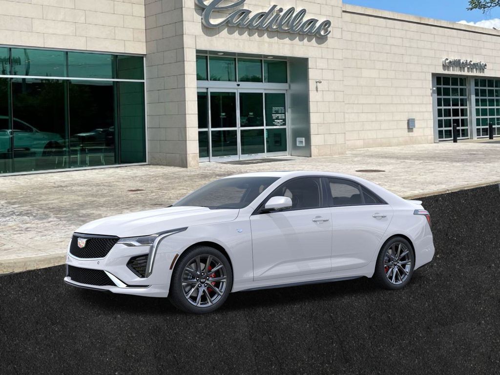 new 2025 Cadillac CT4 car, priced at $48,035