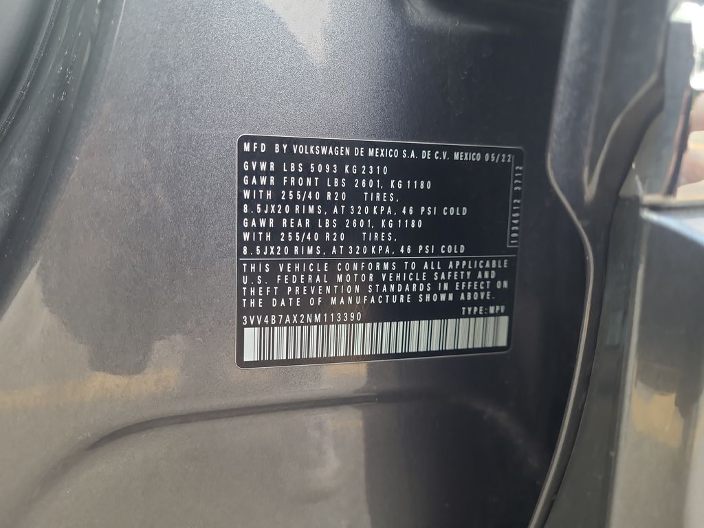 used 2022 Volkswagen Tiguan car, priced at $24,713