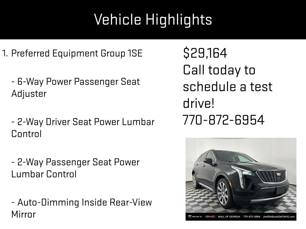 used 2023 Cadillac XT4 car, priced at $29,164