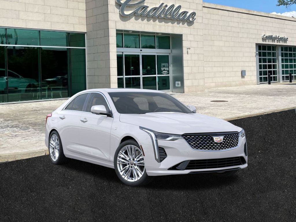 new 2025 Cadillac CT4 car, priced at $47,060