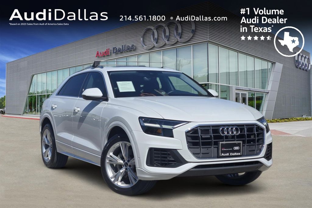used 2022 Audi Q8 car, priced at $48,412