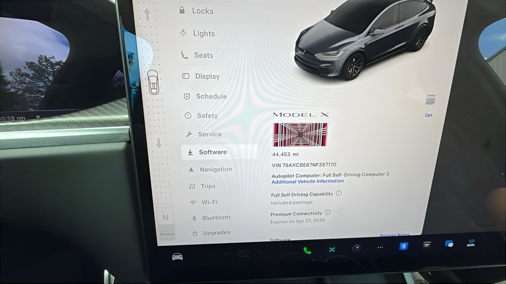used 2022 Tesla Model X car, priced at $55,750