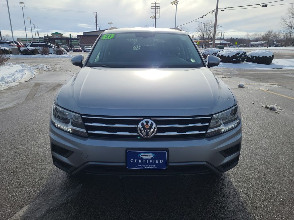 used 2021 Volkswagen Tiguan car, priced at $18,713