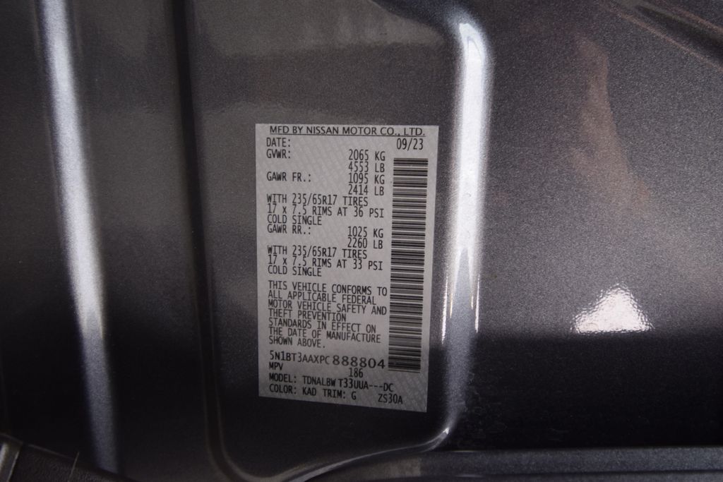 used 2023 Nissan Rogue car, priced at $20,000