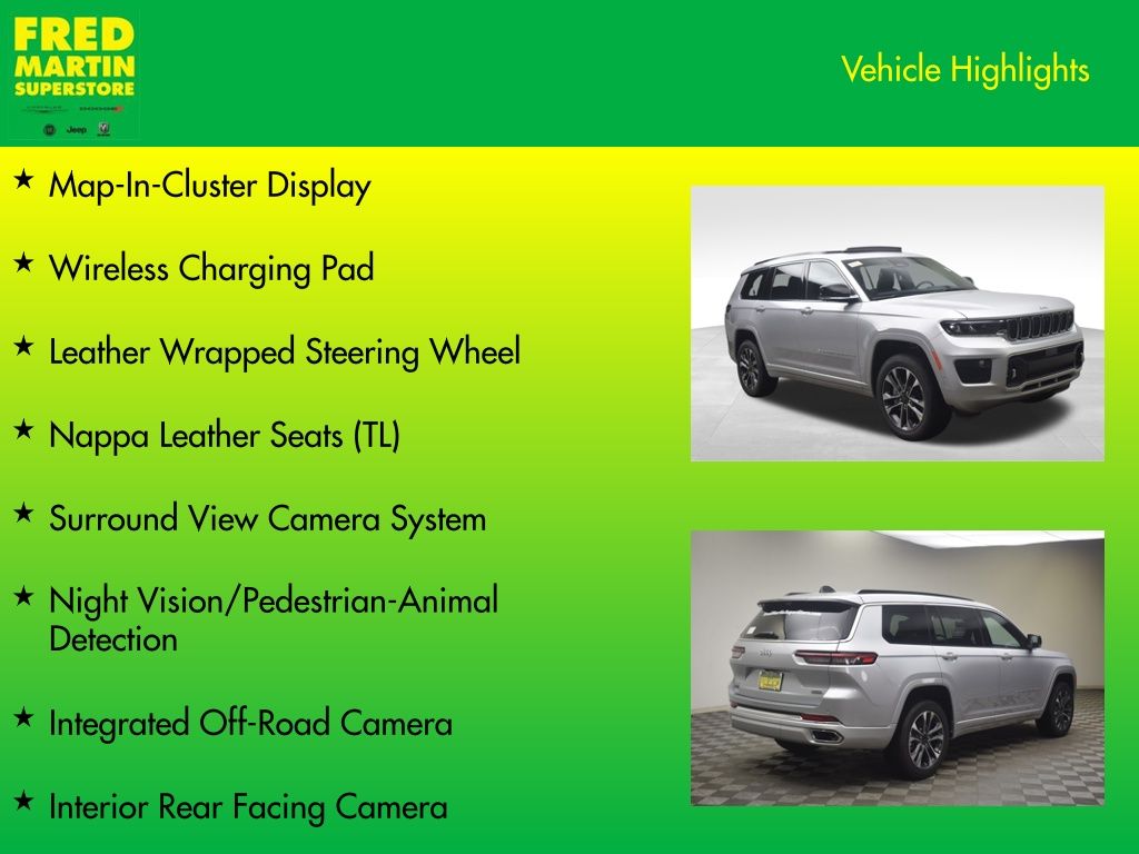 new 2025 Jeep Grand Cherokee L car, priced at $58,709