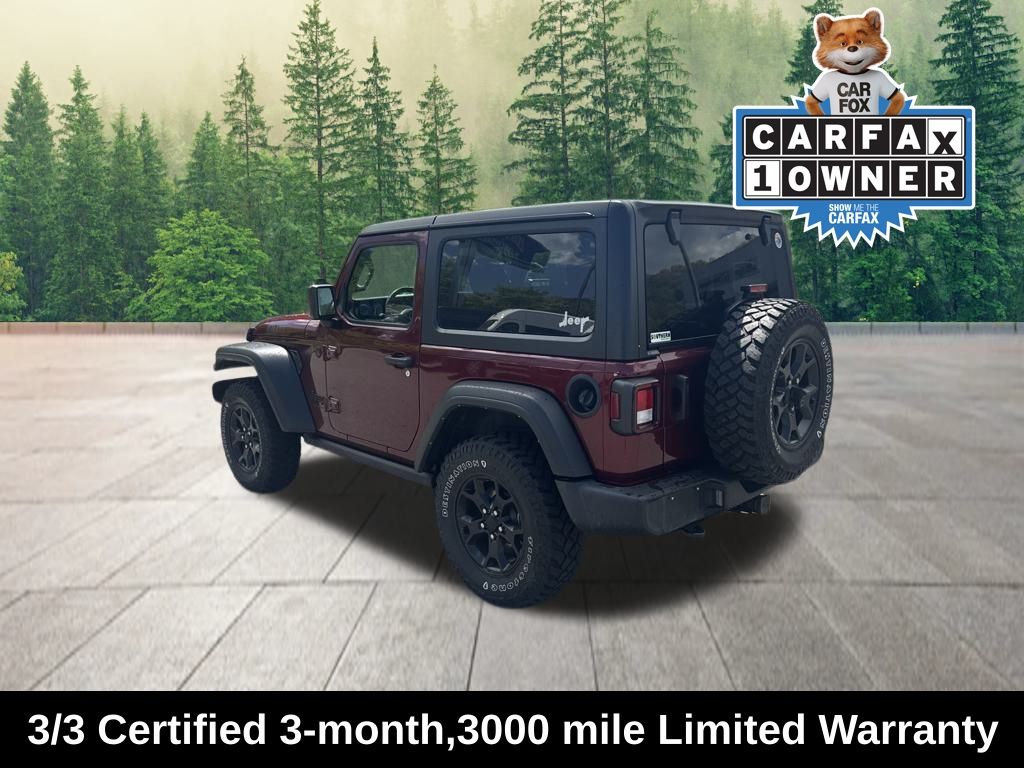 used 2021 Jeep Wrangler car, priced at $28,989