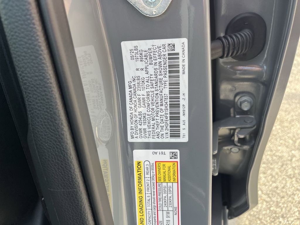 new 2025 Honda Civic Hybrid car, priced at $32,213