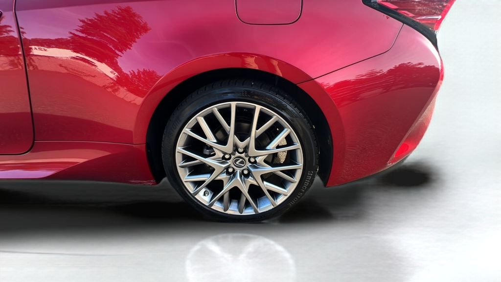used 2022 Lexus RC car, priced at $38,800