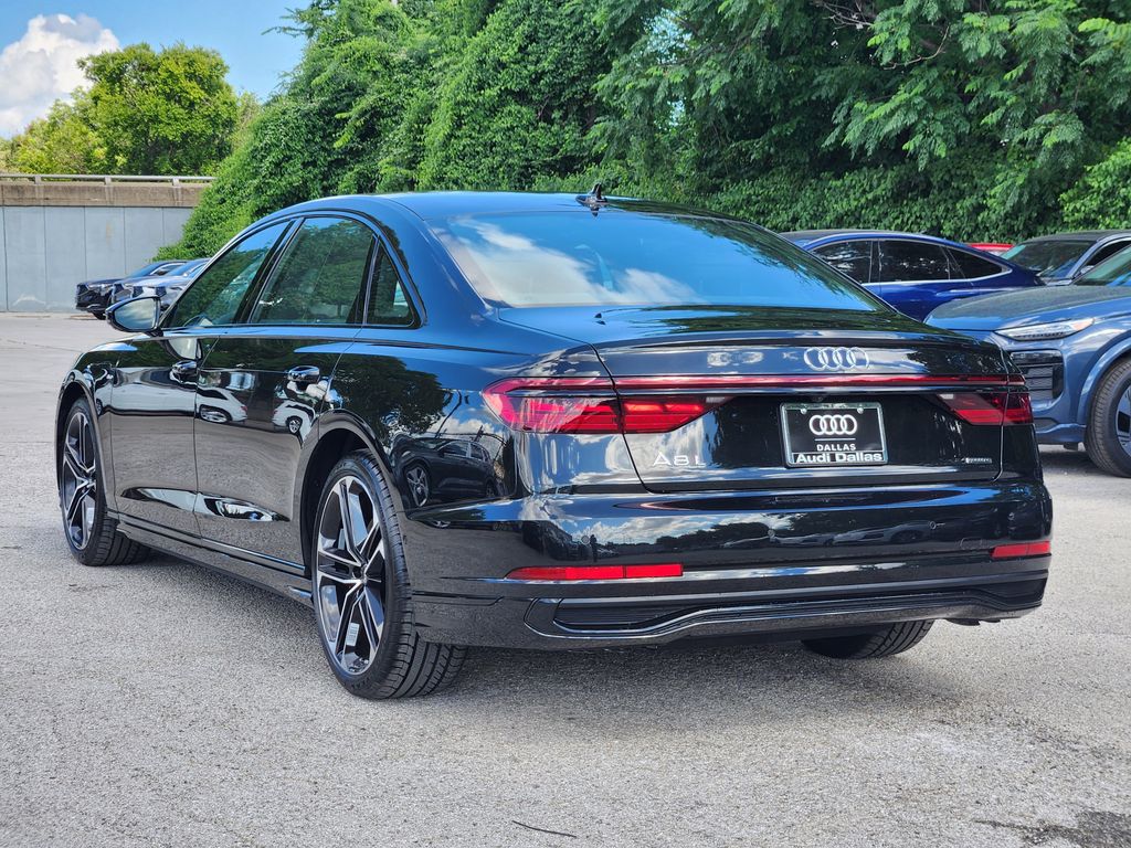 new 2025 Audi A8 car, priced at $106,445