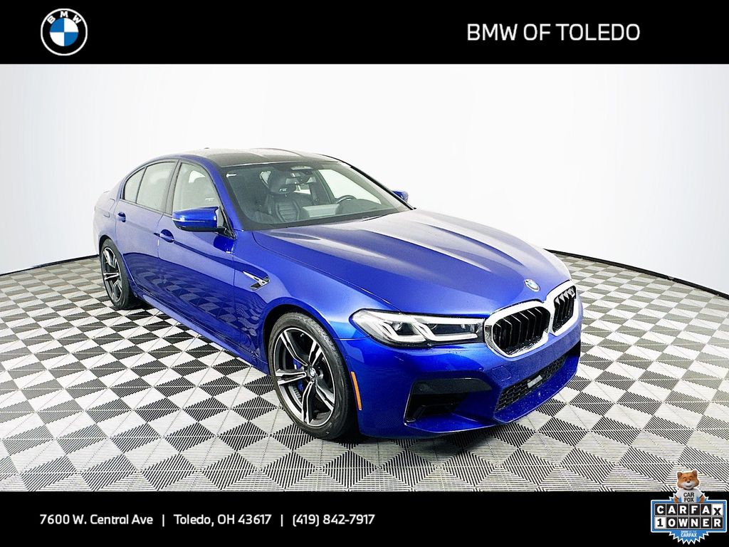 used 2021 BMW M5 car, priced at $74,632