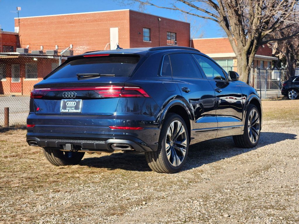 new 2025 Audi Q8 car, priced at $86,615