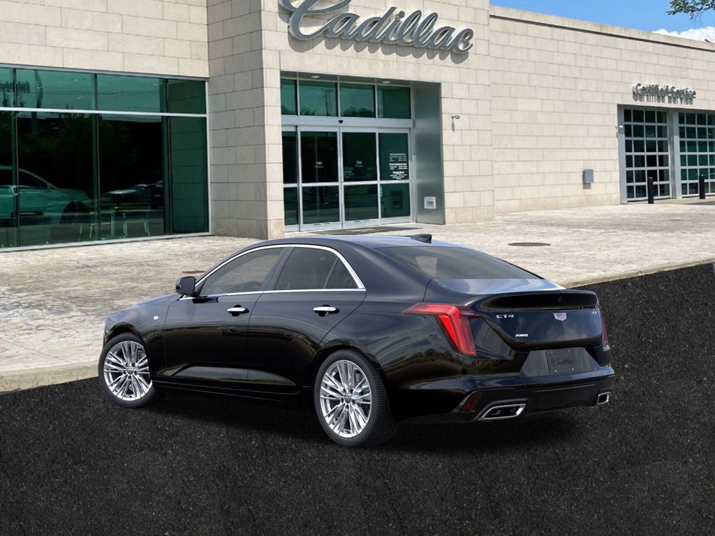 new 2025 Cadillac CT4 car, priced at $47,435