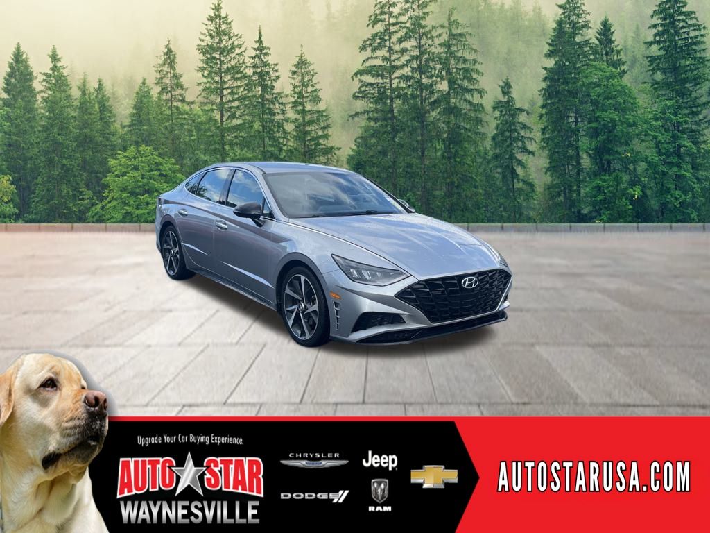 used 2021 Hyundai Sonata car, priced at $18,900