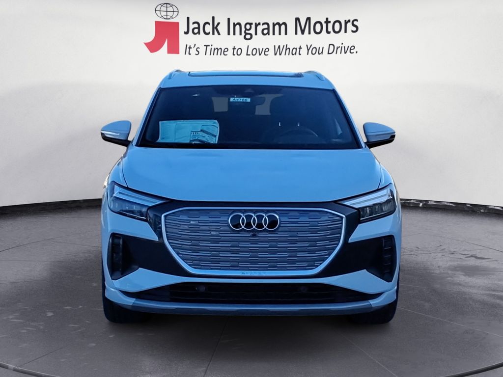 new 2025 Audi Q4 e-tron car, priced at $52,990